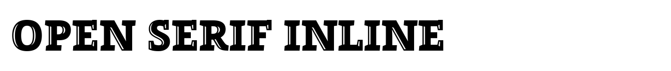 Open Serif Inline image